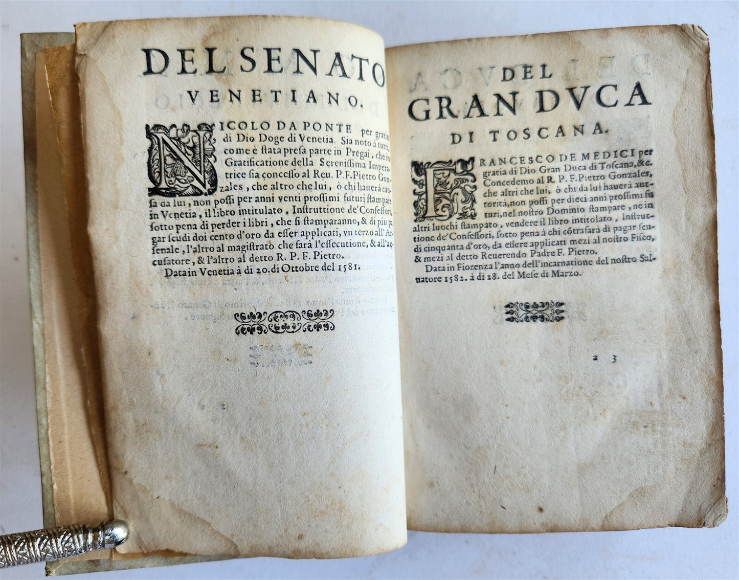 1588 INSTRUCTION for CONFESSORS by Bartolomeo de Medina antique vellum bound