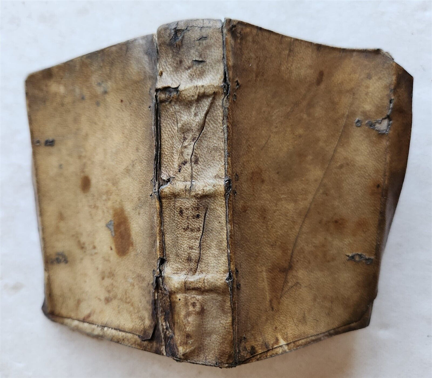 1574 BIBLE of POOR Nicolas de Hanappes antique Virtutum vitiorum Biblia pauperum