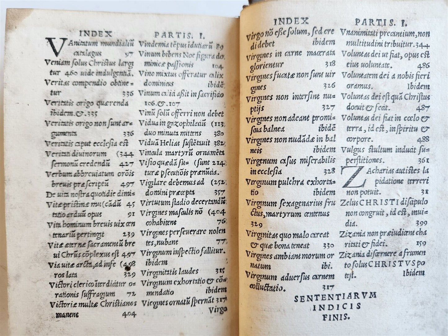 1524 OPERUM DIVI CAECILII CYPRIANI antique 16th CENTURY post-incunabula