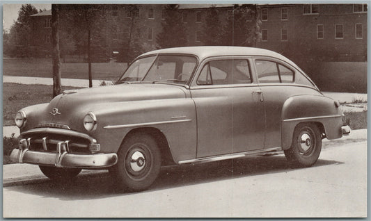 1951 PLYMOUTH CONCORD VINTAGE POSTCARD