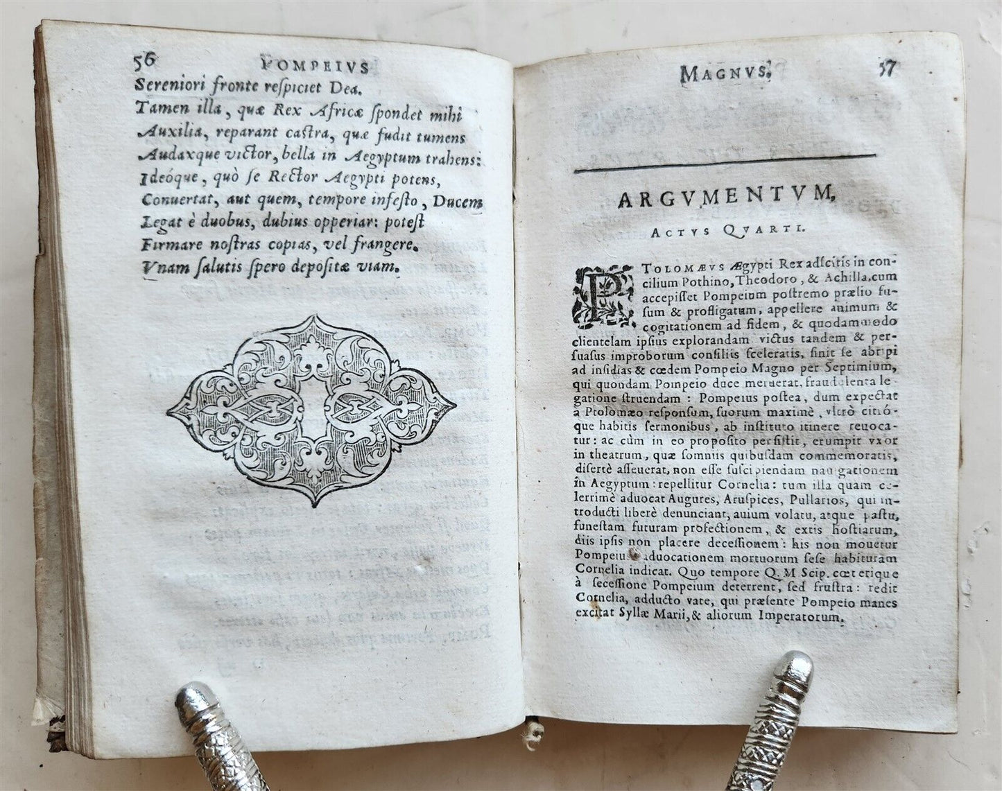 1621 POETRY by PIERRE MOUSSON antique DECORATIVE BINDING