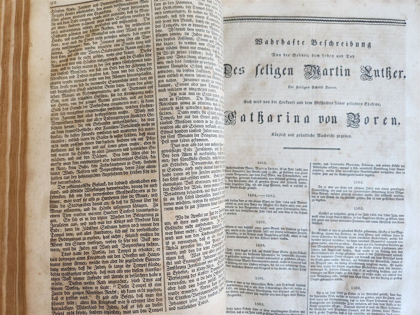 1819 BIBLE 1st Folio Ed PENNSYLVANIA GERMAN Lancaster PA JOHANN BAR antique RARE