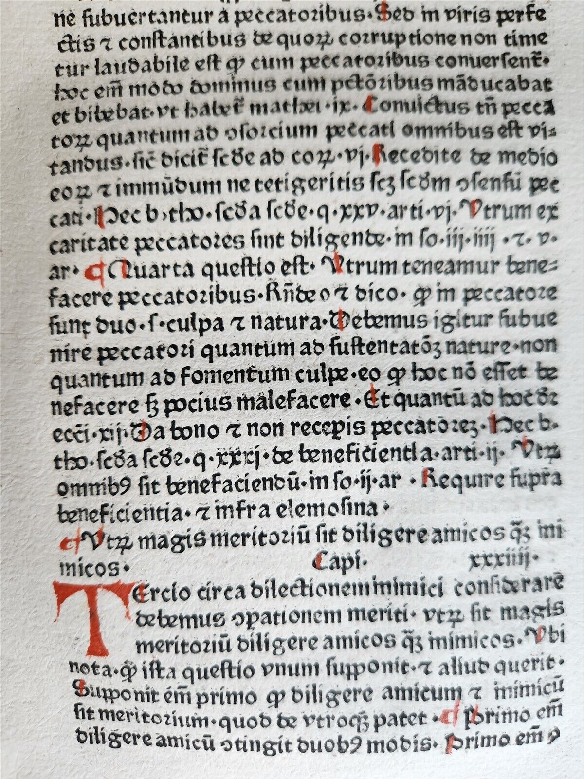 1470s INCUNABULA AMAZING 3 VOLUMES FOLIO SET antique INCUNABLE Pantheologia