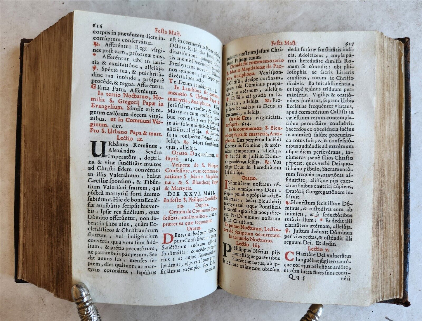 1700s BREVARIUM ROMANUM antique