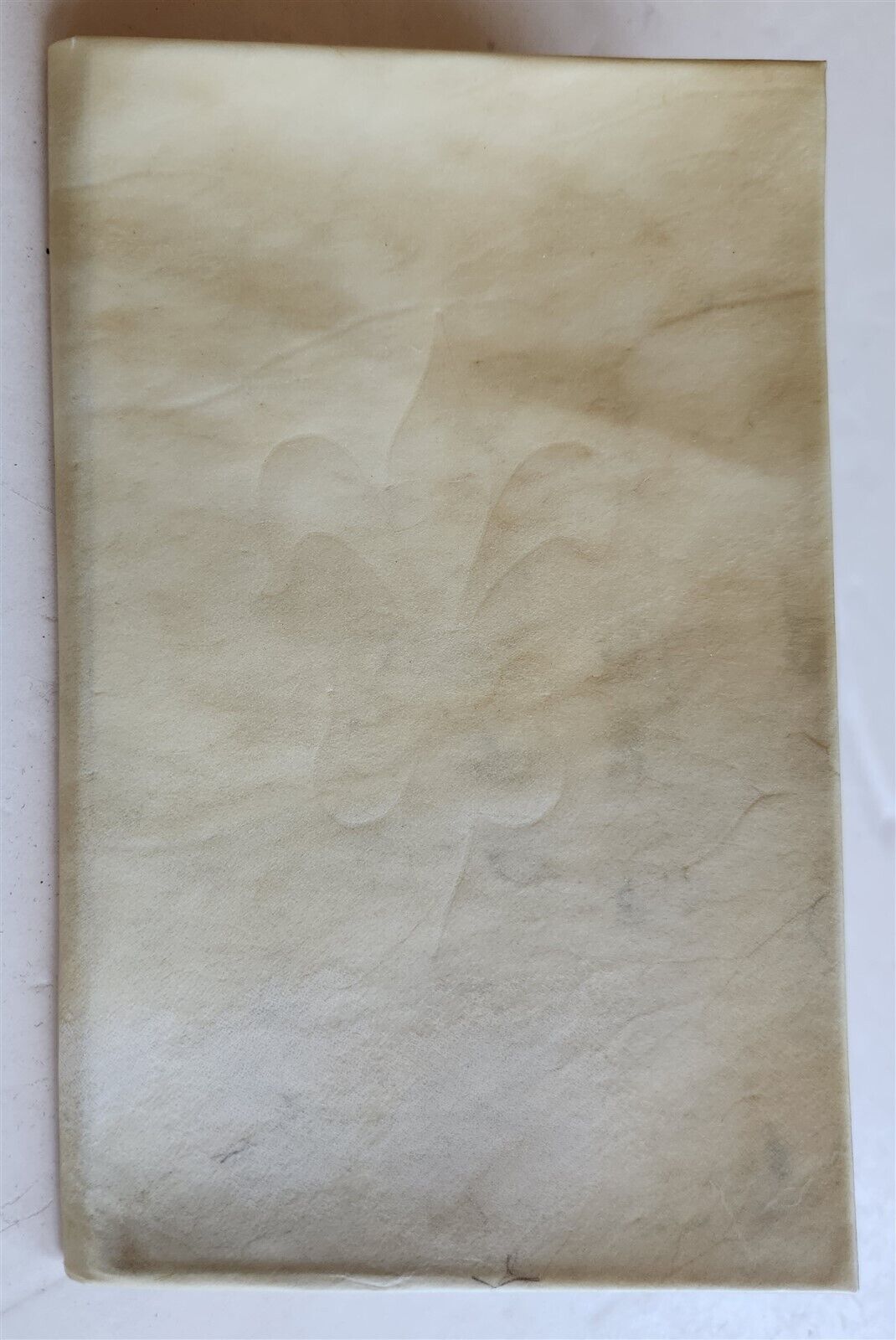 1519 BOOK OF HOURS PRINTED on VELLUM FRAGMENT antique POST-INCUNABULA scarce