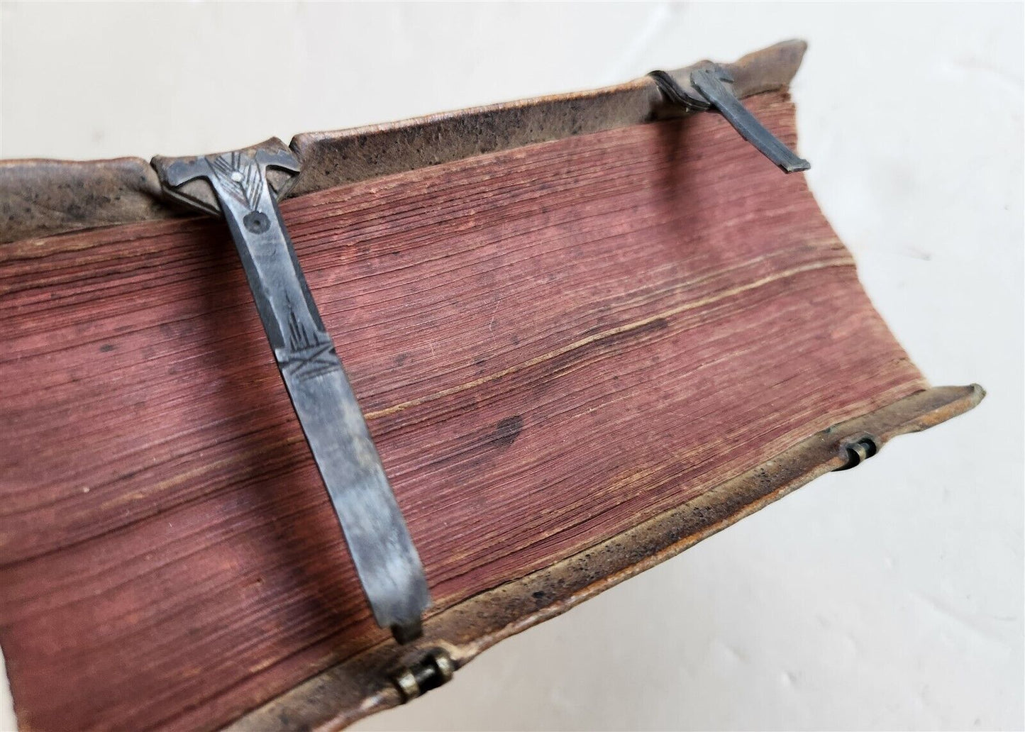 1582 Loci communes similium et dissimilium antique PIGSKIN BINDING 16th CENTURY