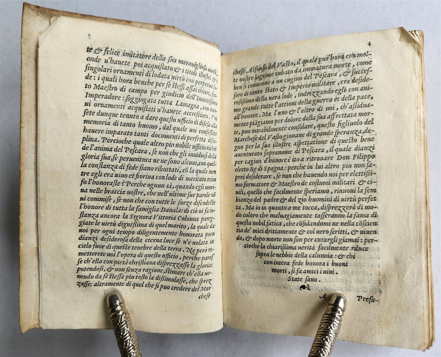 1557 PAOLO GIOVIO antique Life of Don Ferrando Davalo Marquis of Pescara VELLUM
