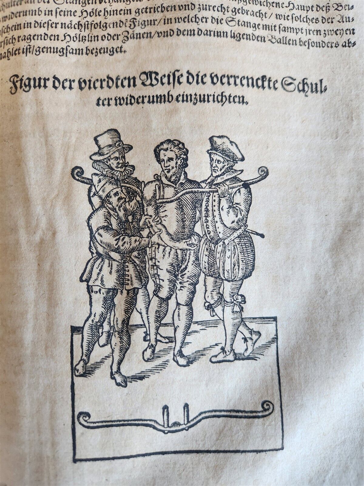 1601 WOUND MEDICINE antique ILLUSTRATED WundArtzney oder Artzney spiegell FOLIO