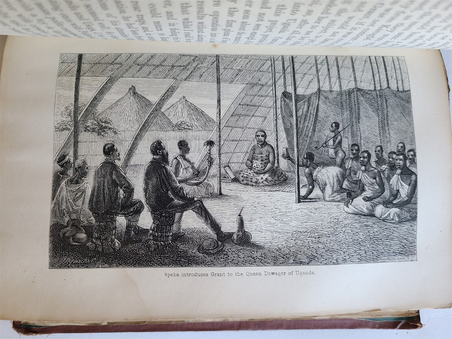 1863 JOURNAL of DISCOVERY of SOURCE of NILE antique ILLUSTRATED in ENGLISH