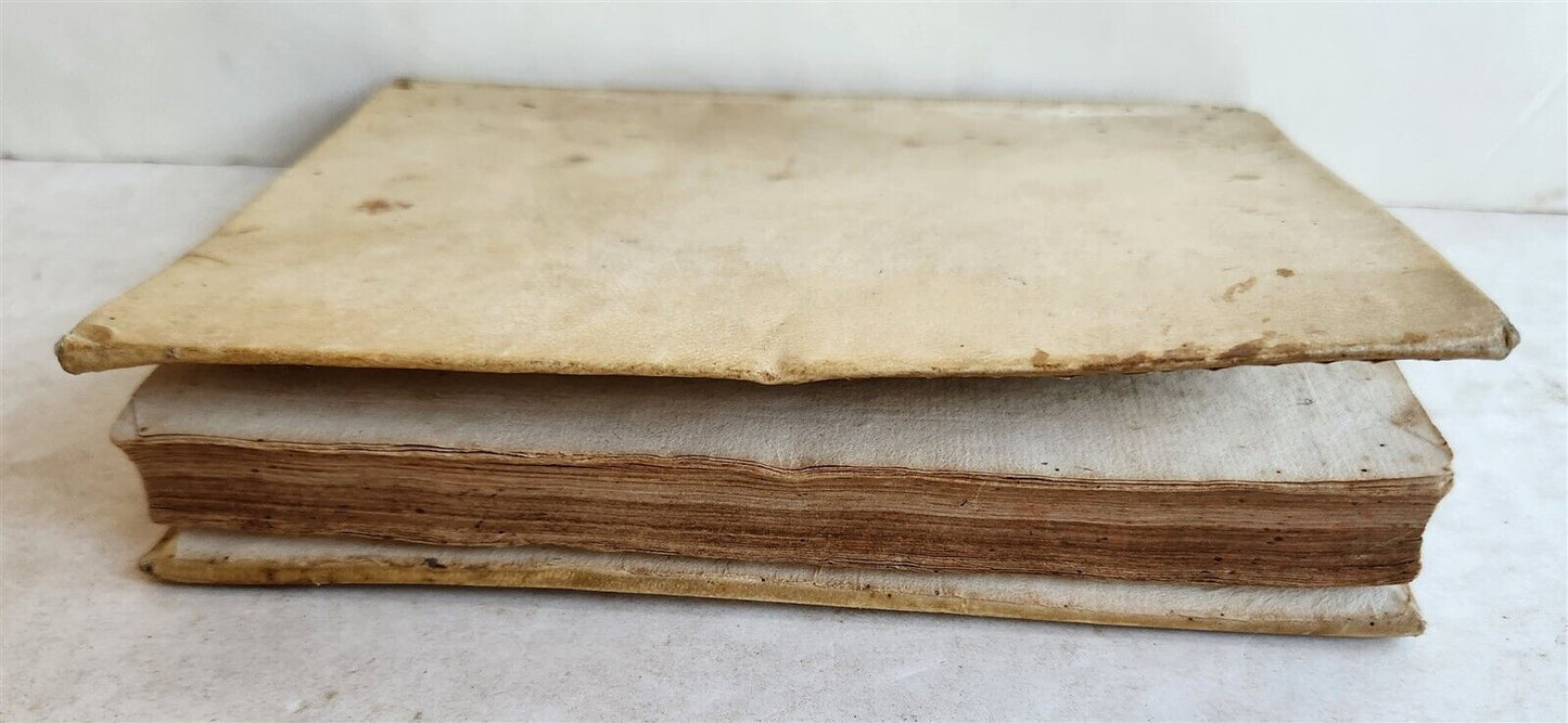 1696 PLANTARUM REGNI VEGETABILIS antique VELLUM VEGETABLE KINGDOM PLANTS