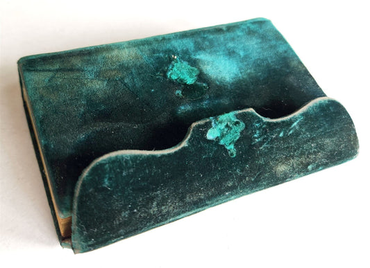 1884 BIBLE in DUTCH NEW TESTAMENT antique VELVET BINDING