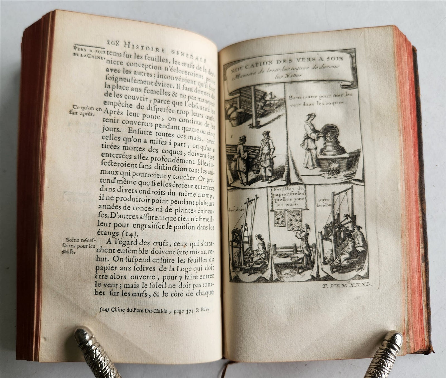 1749 HISTOIRE des VOYAGES antique Vol.22 CHINA TRAVELS illustrated