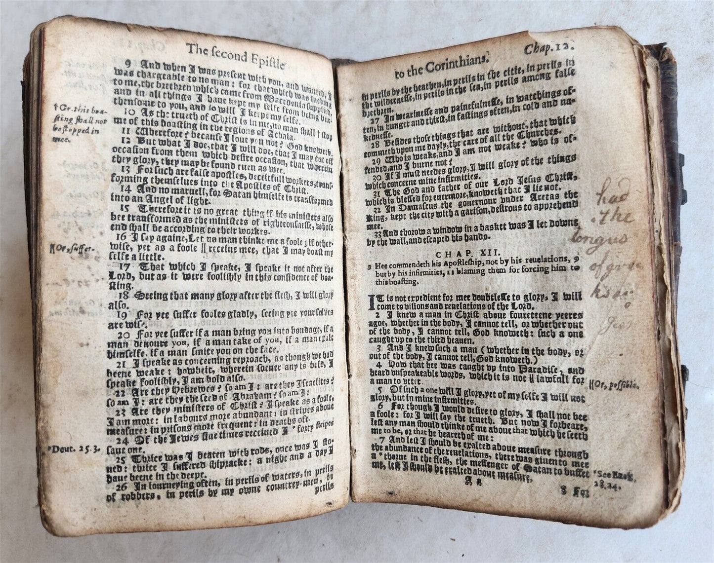 1634 BIBLE in ENGLISH antique New Testament LONDON BARKER & assigns of JOHN BILL