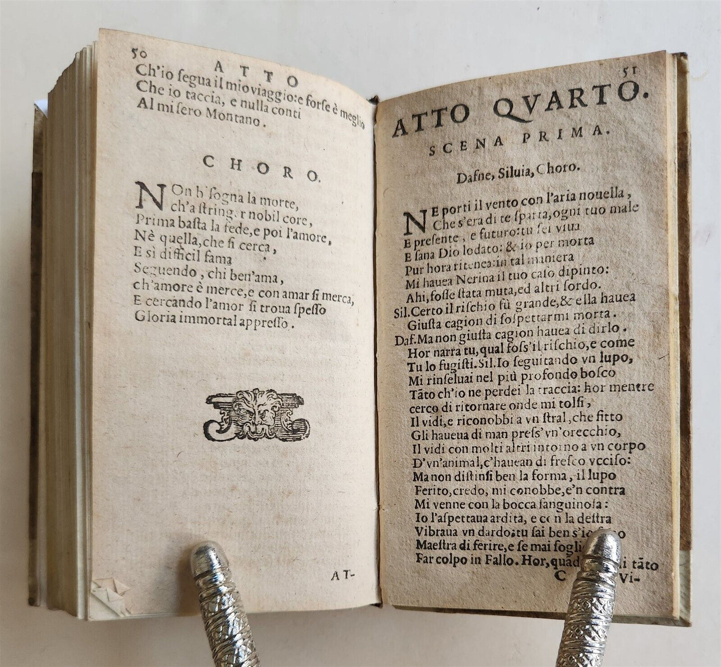1617 IL RE TORRISMONDO TRAGEDIA DEL S.TORQUATO TASSO antique in ITALIAN