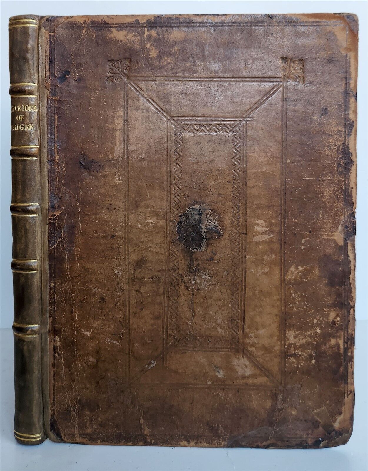 1661 LETTER of RESOLUTION CONCERNING ORIGEN & CHIEF of HIS OPINIOS antique