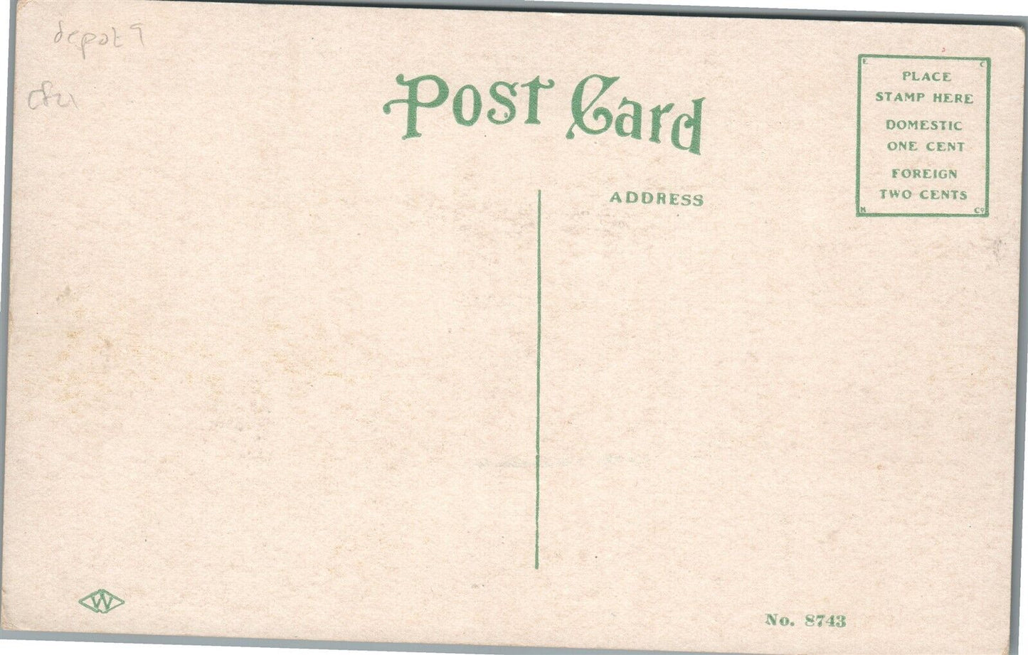 ROCKFORD IL RAILROAD STATION RAILWAY DEPOT ANTIQUE POSTCARD