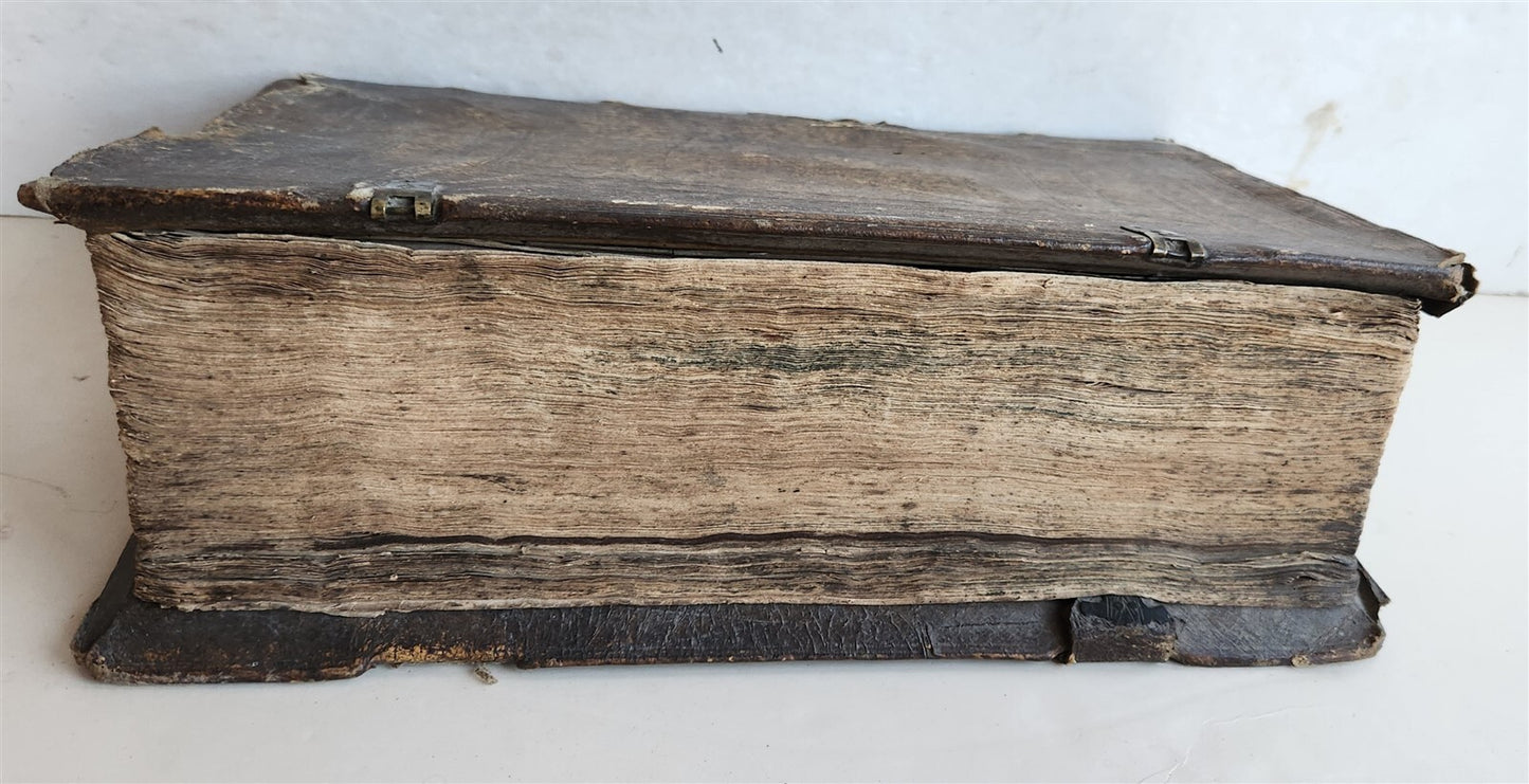 1601 WOUND MEDICINE antique ILLUSTRATED WundArtzney oder Artzney spiegell FOLIO
