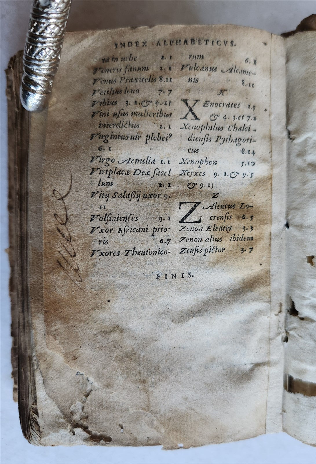 1547 Valerii Maximi dictorum factorumq memorabilium exempla antique 16th CENTURY