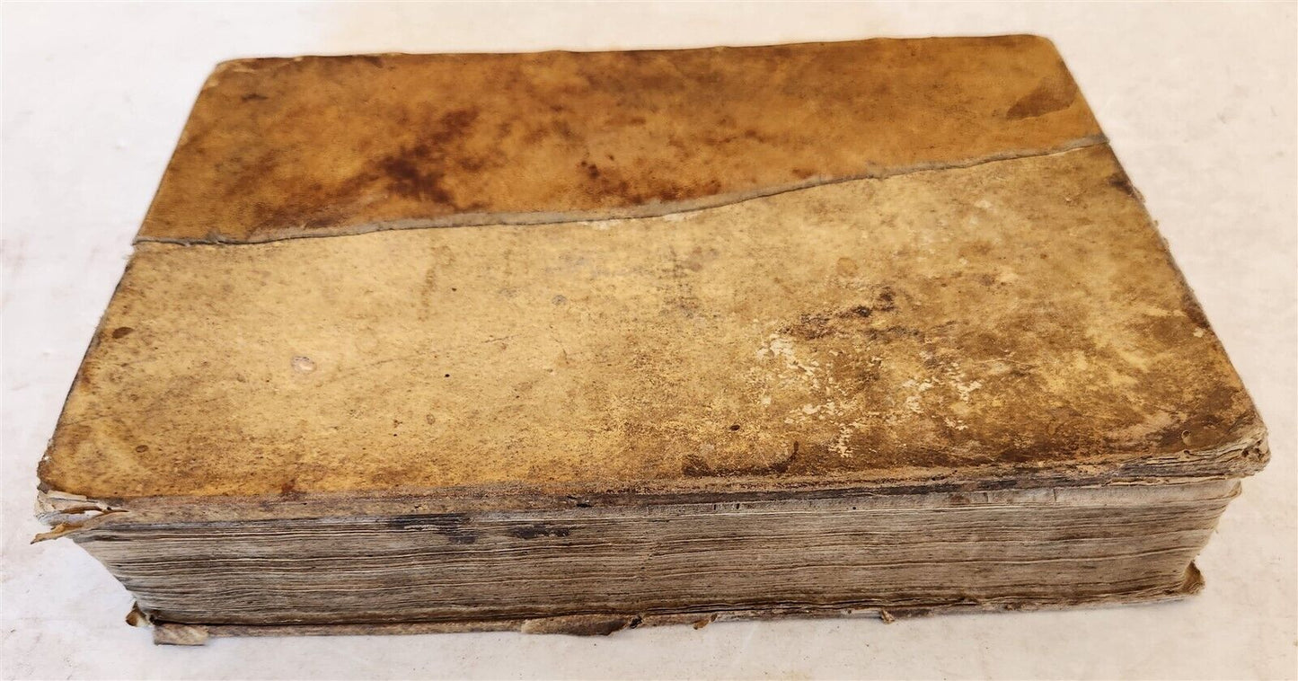1670 LEZIONI MORALE SOPRA GIONA PROFETA antique LESSONS on JOHAN THE PROPHET