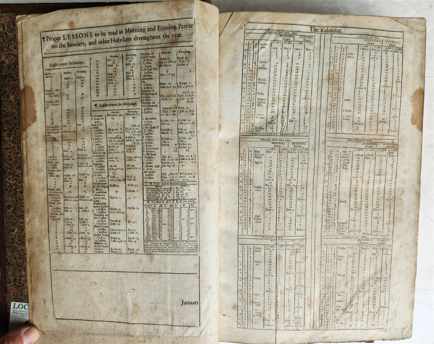 1688 BIBLE in ENGLISH FOLIO antique OLD & NEW TESTAMENT 17th CENTURY Oxford