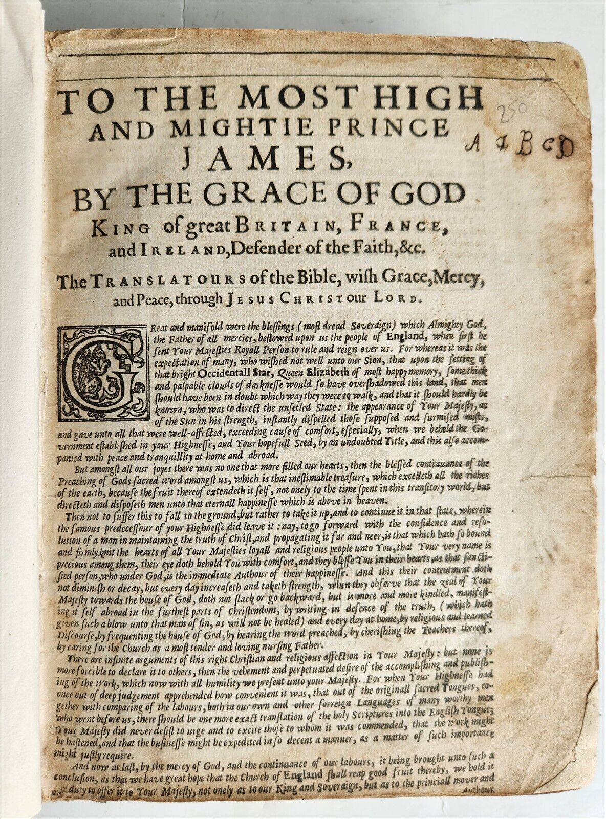 1655 BIBLE in ENGLISH OLD & NEW TESTAMENT antique LONDON KING JAMES