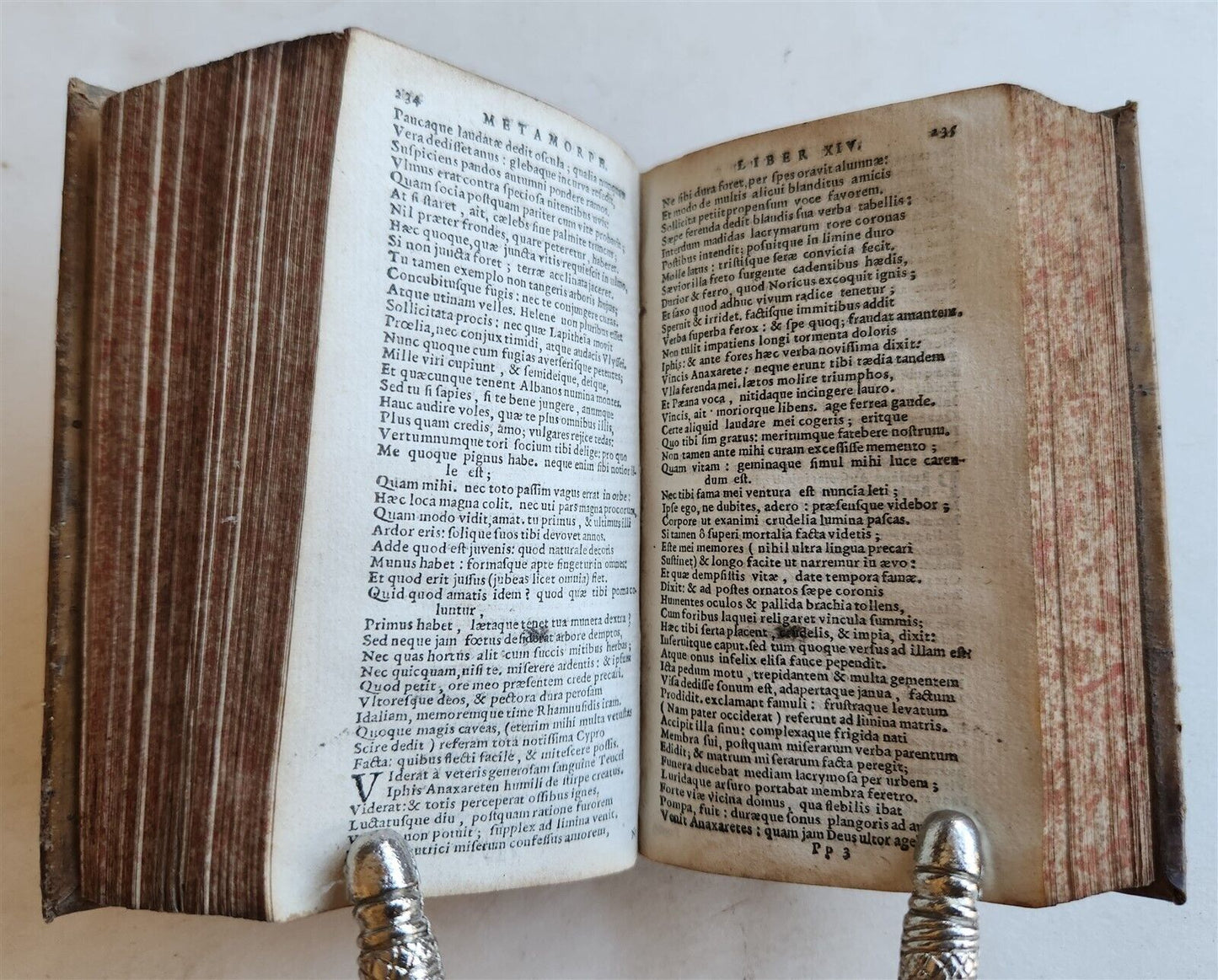 1630 PUBLII OVIDII NASONIS operum antique VELLUM BINDING