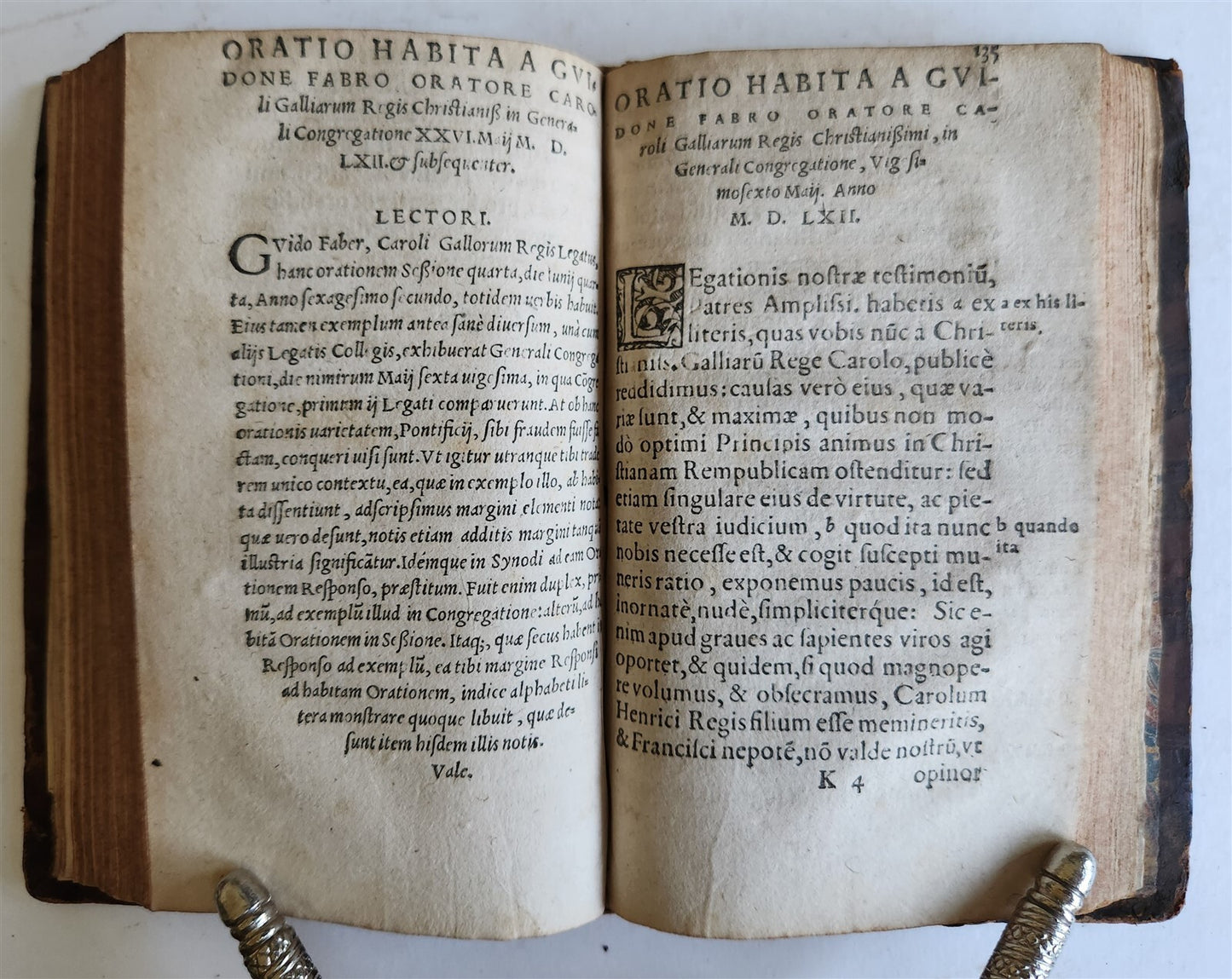 1565 Ex actis concilii Tridentini by Gerwin CALENIUS antique COUNCIL of TRENT