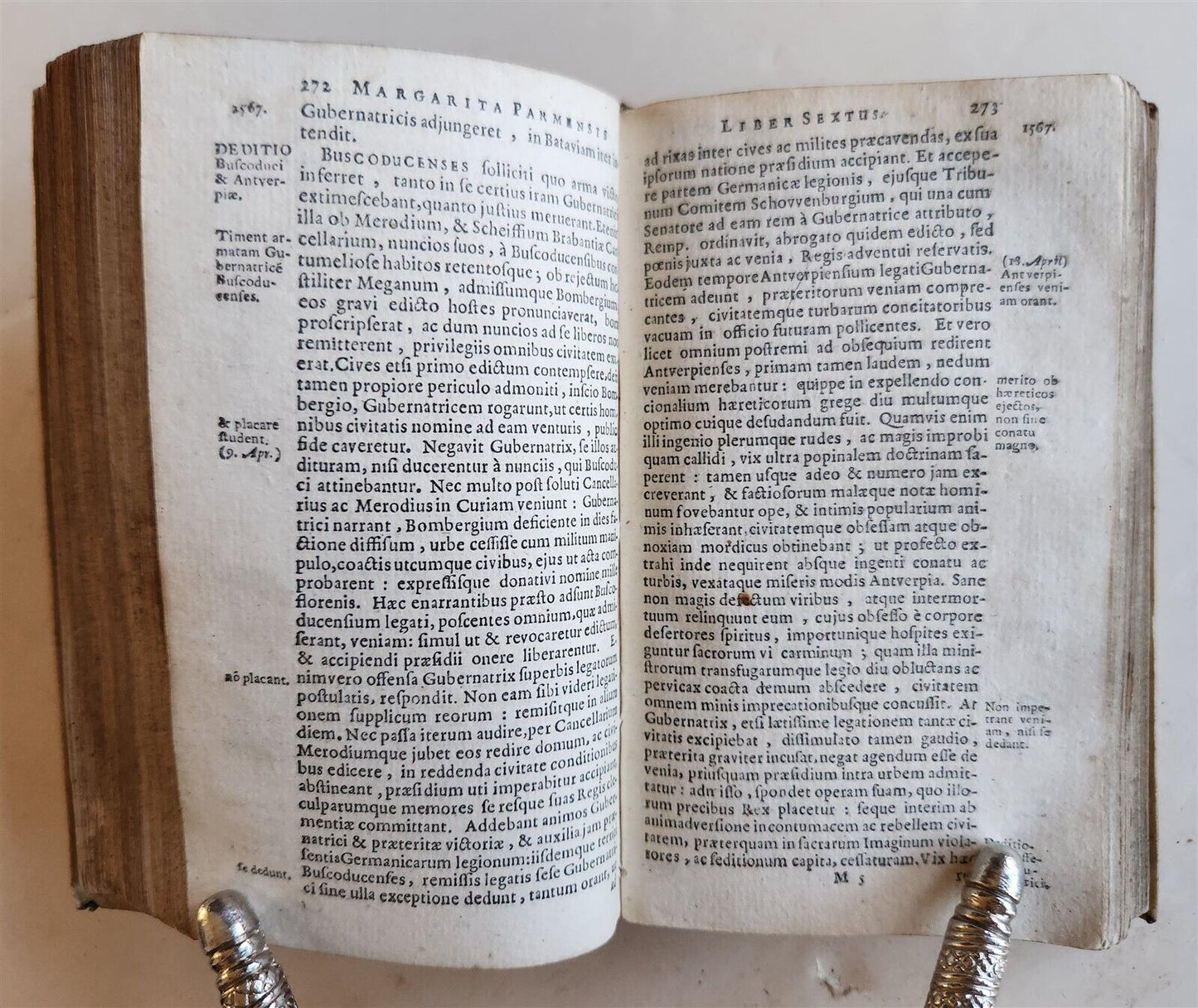 1653 BELLO BELGICO by FAMIAN STRADO antique VELLUM BOUND