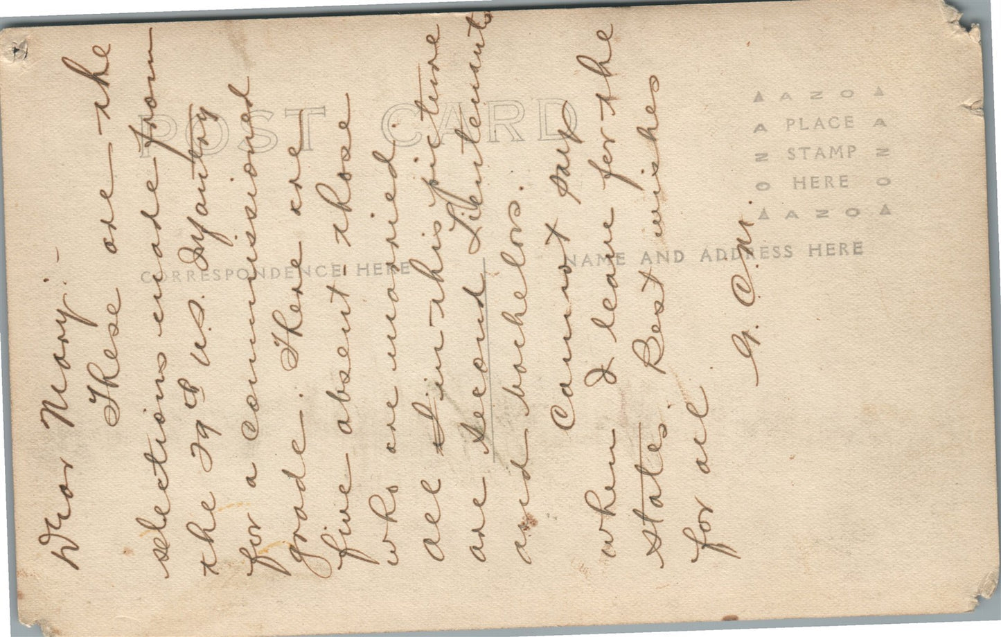 WWI ERA US SOLDIERS GROUP ANTIQUE REAL PHOTO POSTCARD RPPC