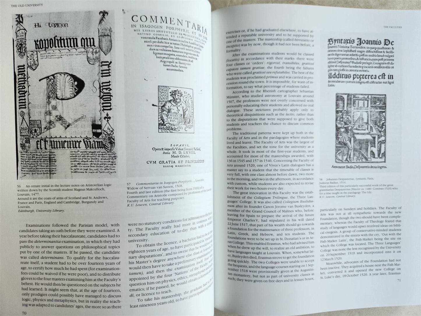 1990 LEUVEN UNIVERSITY 1425-1985 ILLUSTRATED FOLIO