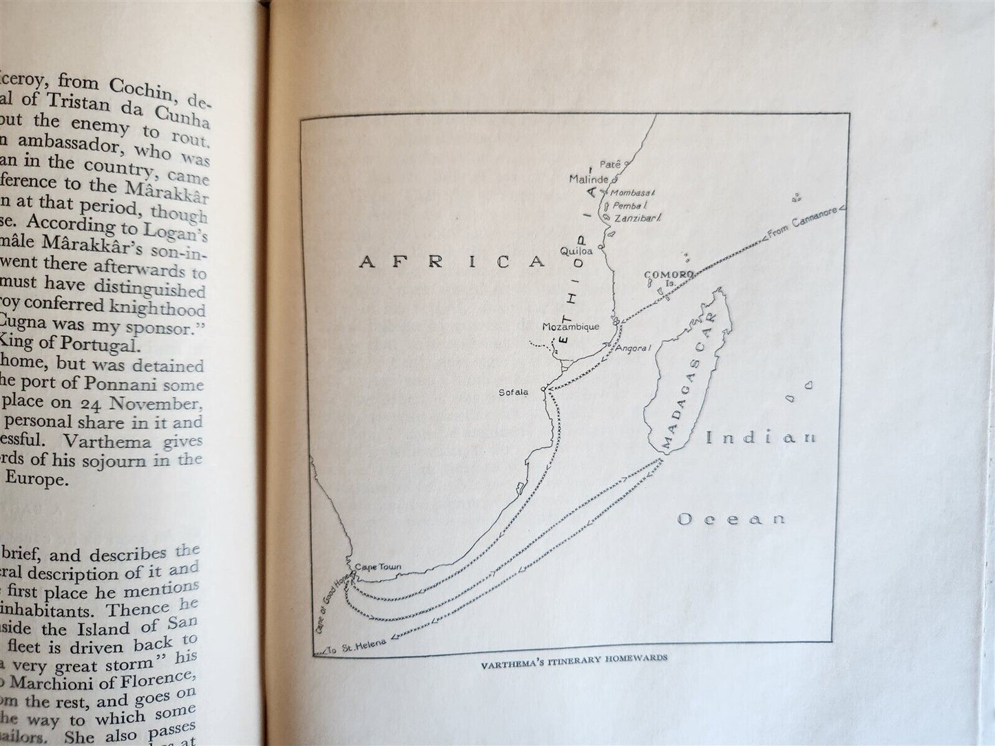 1928 ITINERARY of LUDOVICO di VARTHEMA of BOLOGNA ILLUSTRATED TRAVEL in ASIA