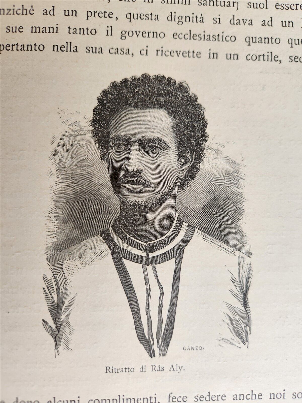 1885 TRAVELS in ETHIOPIA AFRICA in ITALIAN 6 FOLIO VOLUMES antique ILLUSTRATED