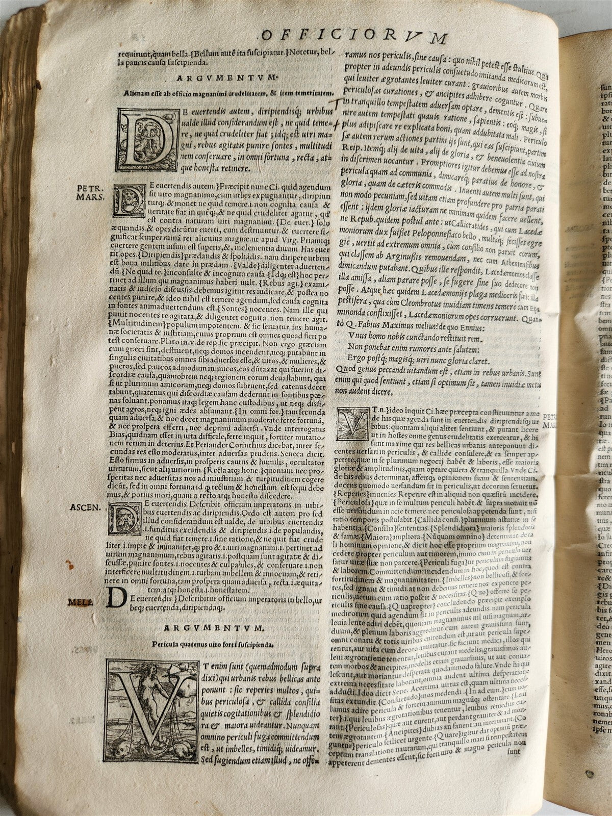 1548 ALDINE PRESS CICERO antique 16th CENTURY VELLUM BOUND FOLIO Aldus