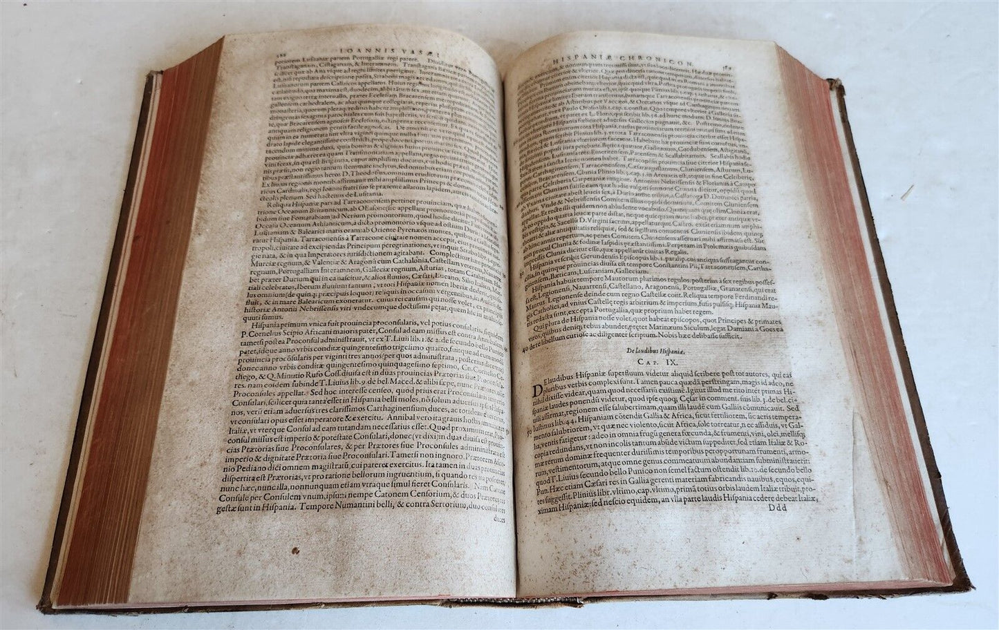 1603 HISTORY of SPAIN LUSITANIA ETHIOPIA INDIA antique FOLIO ILLUSTRATED w/ MAPS
