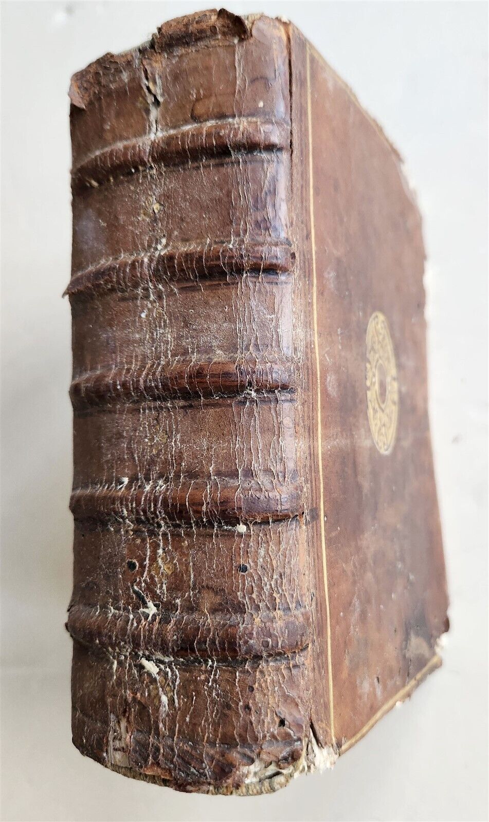 1566 ECCESIASTICAL HISTORY by CALLISTUS antique 16th CENTURY period binding