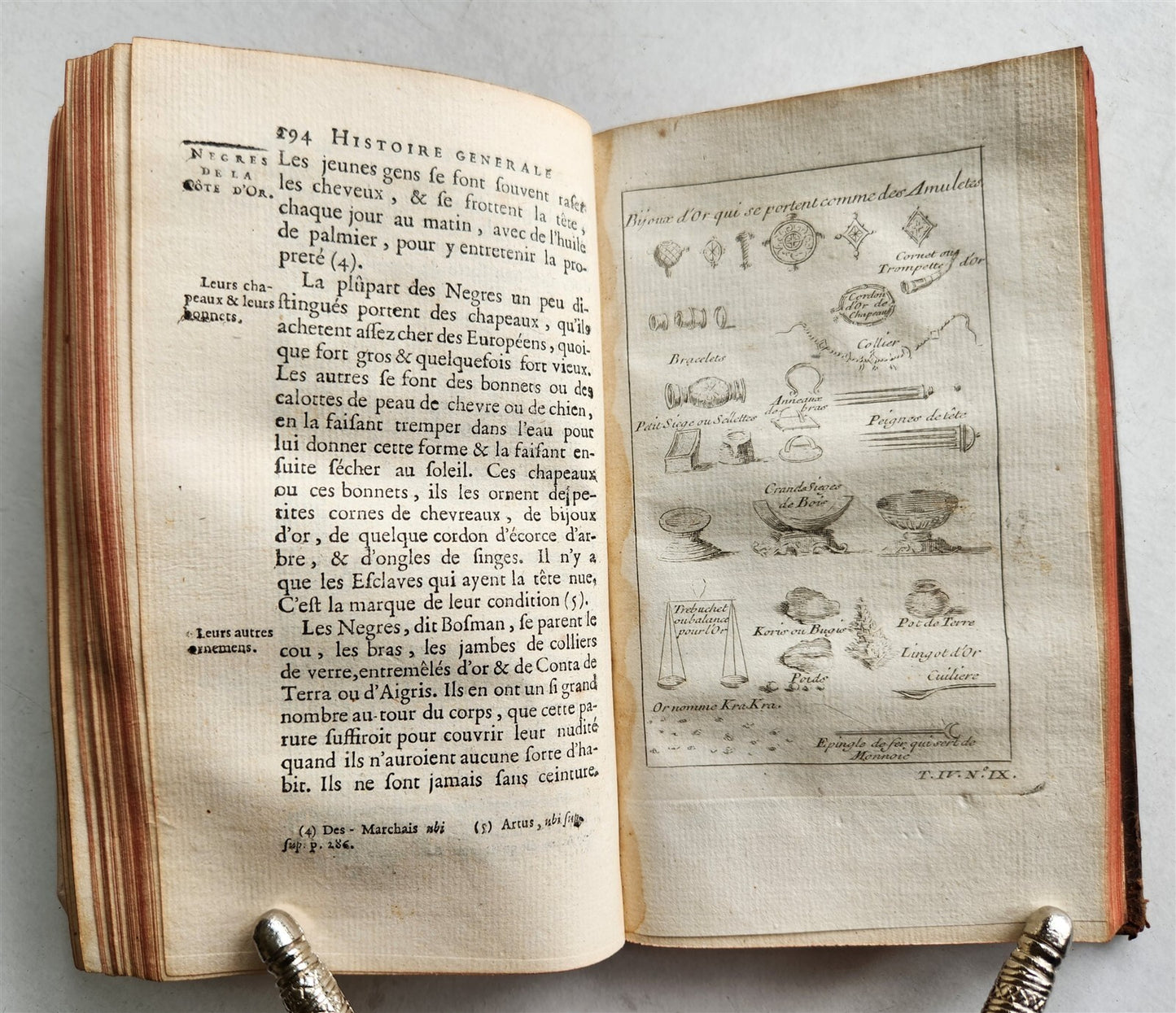 1748 HISTOIRE des VOYAGES VOL.13 antique illustrated AFRICA TRAVELS GHANA GUINEA