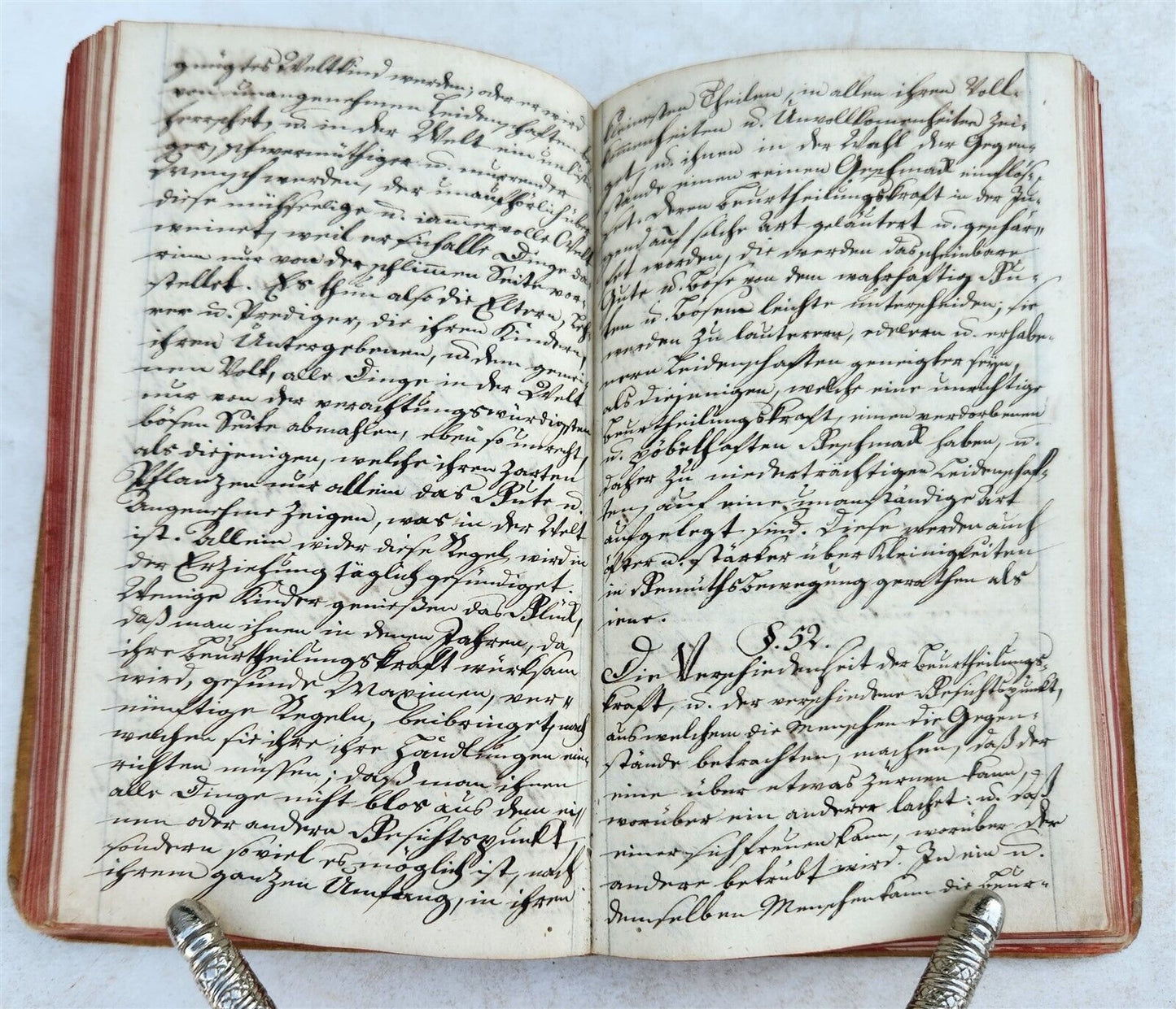 1800s GERMAN MANUSCRIPT BOOK MEDICAL MORAL TREATISE antique