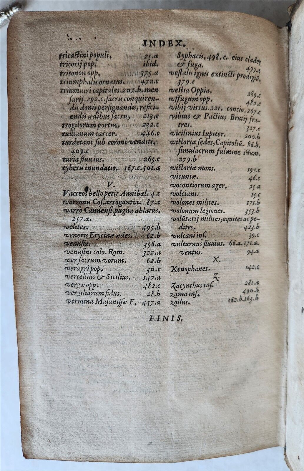 1568 ROMAN HISTORY by LIVY in LATIN antique PIGSKIN BINDING 16th CENTURY
