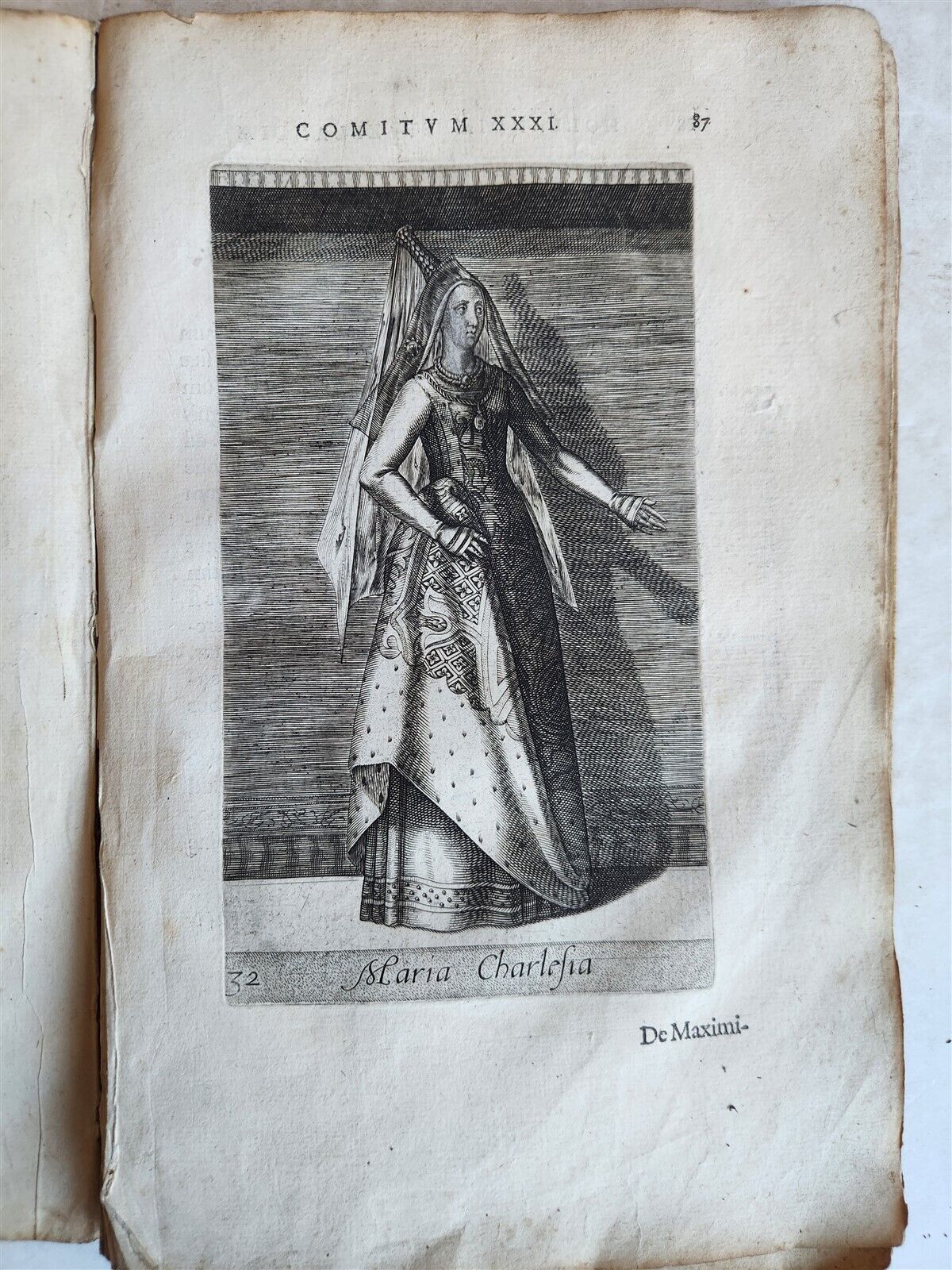 1584 HISTORY of HOLLAND antique ILLUSTRATED vellum bound Netherlands 16th CENT.
