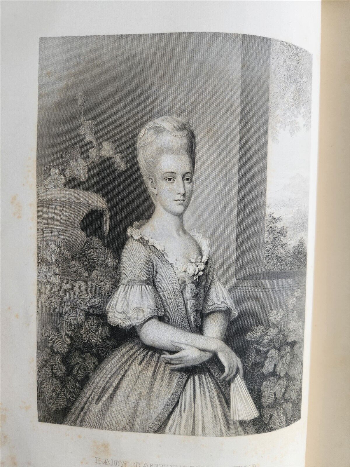 1859 REPUBLICAN COURT AMERICAN SOCIETY by R. GRISWOLD antique WOMEN PORTRAITS