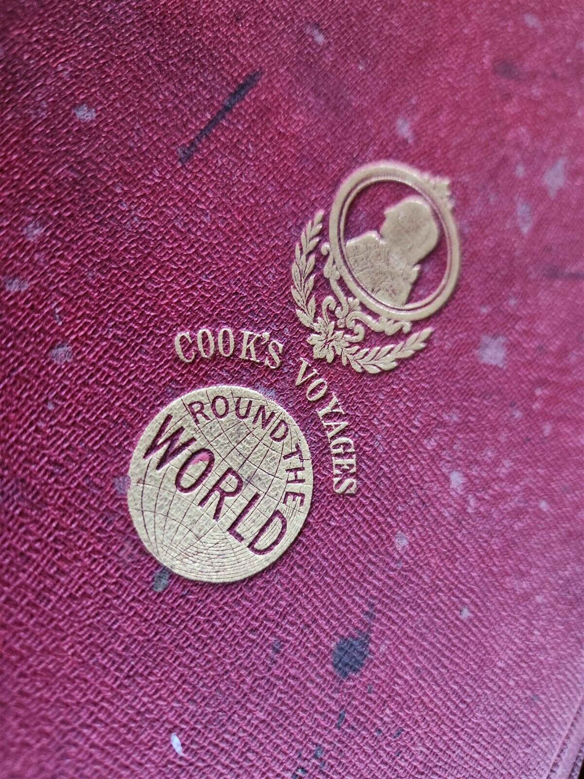 1860 VOYAGES of CAPTAIN COOK ROUND THE WORLD 2 vols ILLUSTRATED antique ENGLISH
