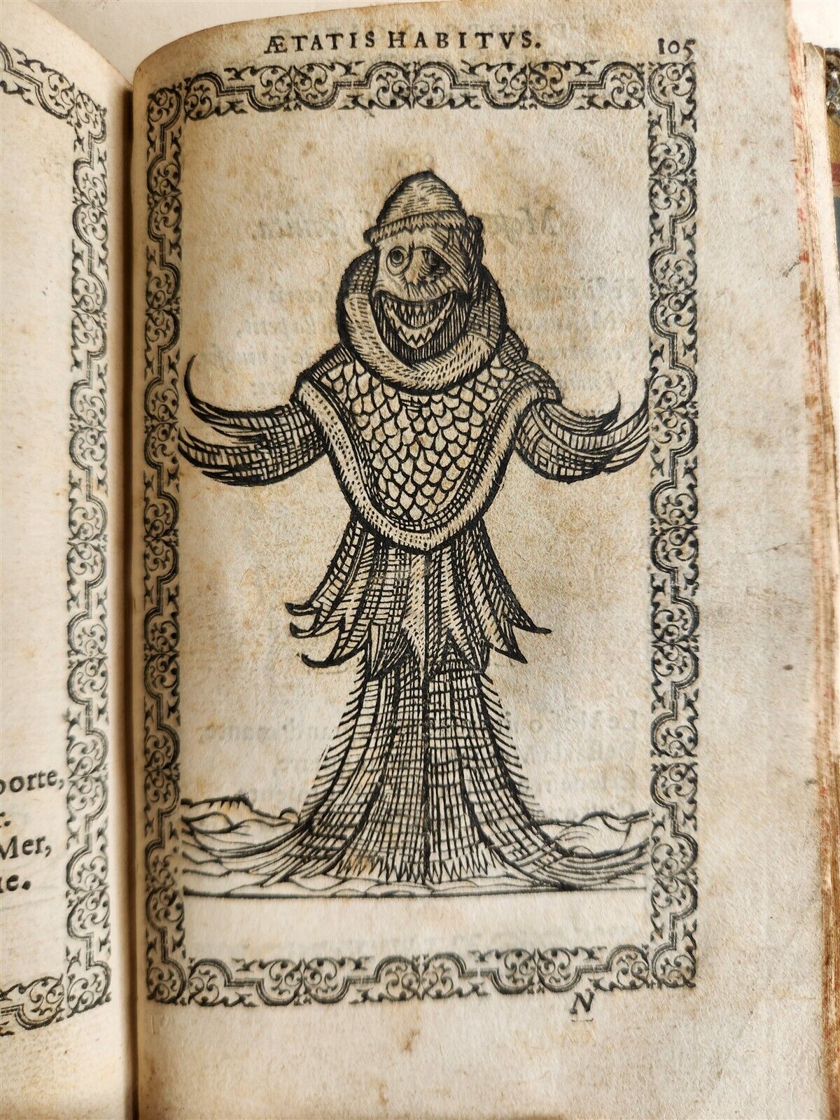 1572 FAMOUS COSTUME WORK Jacobi Sluperii antique ILLUSTRATED w/119 WOODCUTS RARE