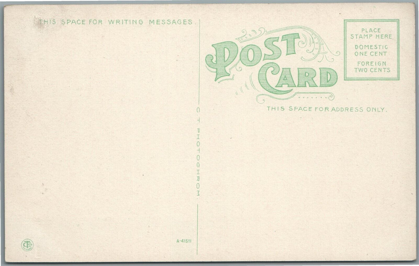 ATCHISON KS COMMERCIAL STREET ANTIQUE POSTCARD