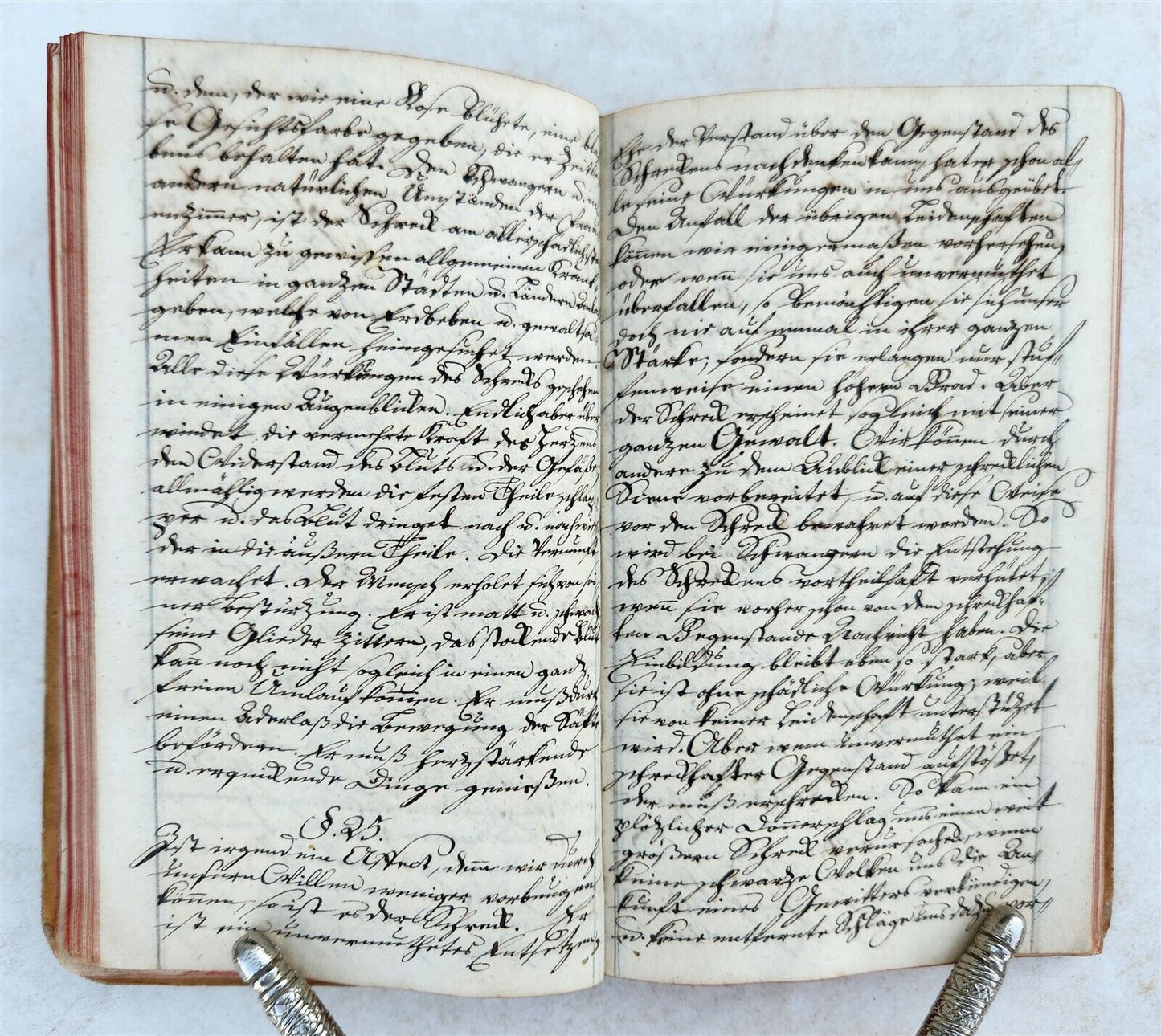 1800s GERMAN MANUSCRIPT BOOK MEDICAL MORAL TREATISE antique