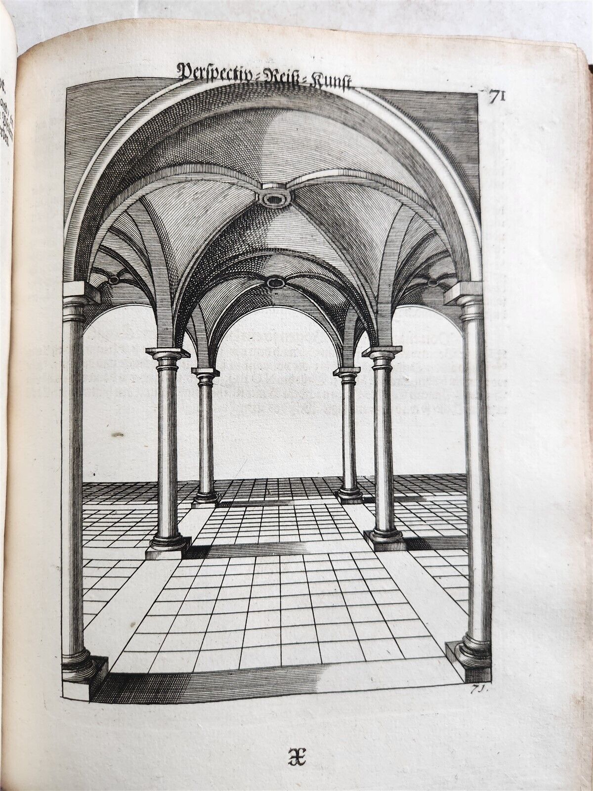 1710 DRAWING PERSPECTIVE for ARTISTS & ARCHITECTS antique ILLUSTRATED 150 PLATES