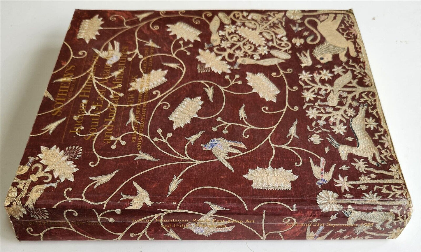 INDIAN HIMALAYAN SOUTH EAST ASIAN ART MINIATURES SOTHEBY'S AUCTION CATALOG 1985
