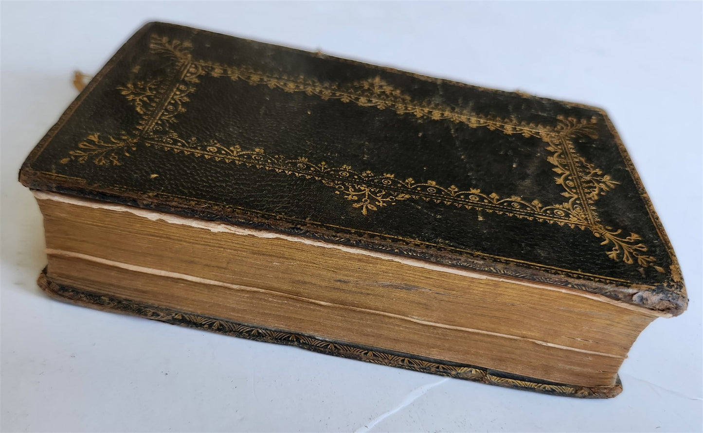 1750 BOOK of COMMON PRAYER w/ PSALTER or PSALMS of DAVID antique in ENGLISH