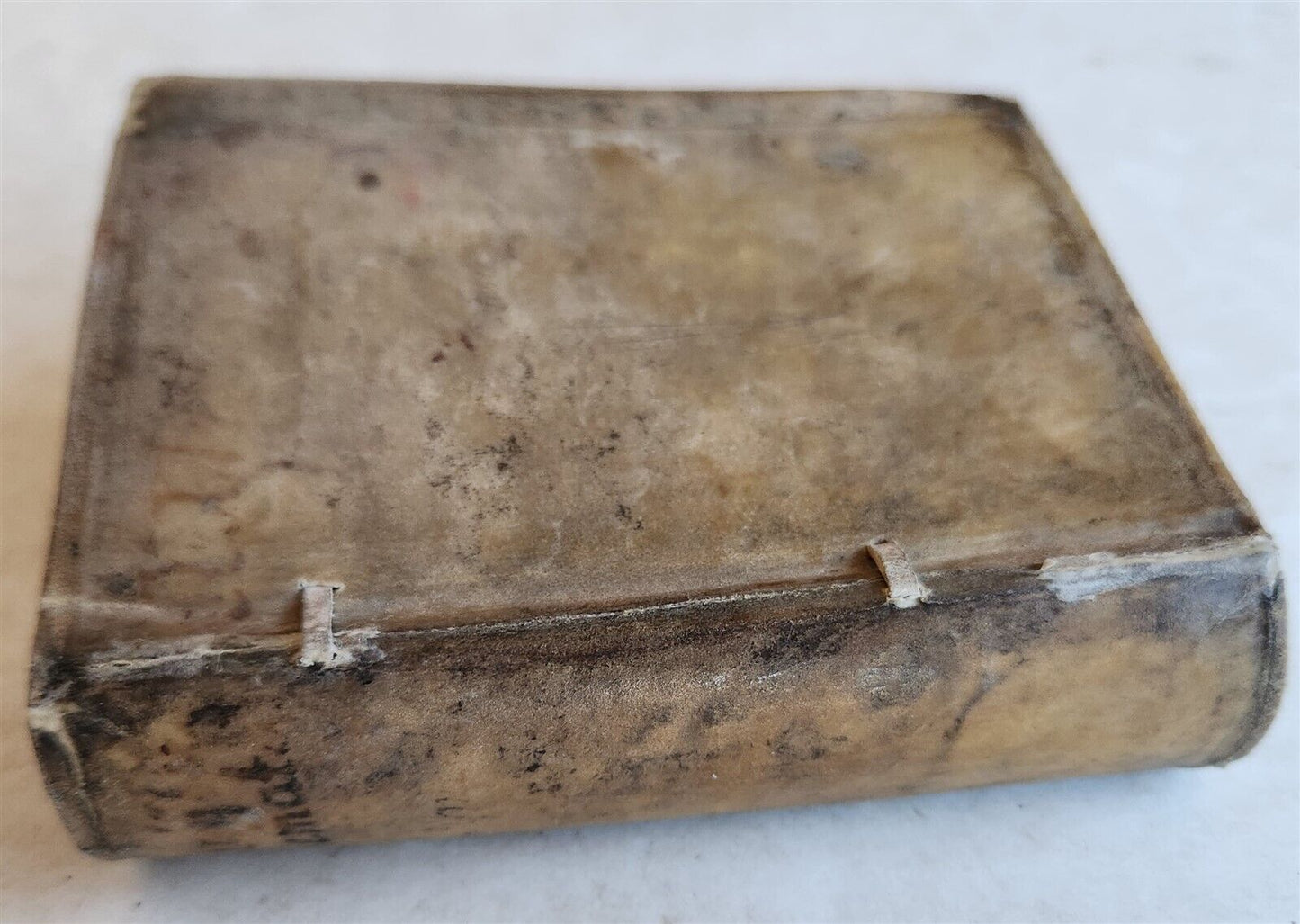 1596-1600 EMBLEMATA antique ILLUSTRATED w/ 270 WOODCUTS PLANTIN VELLUM BINDING
