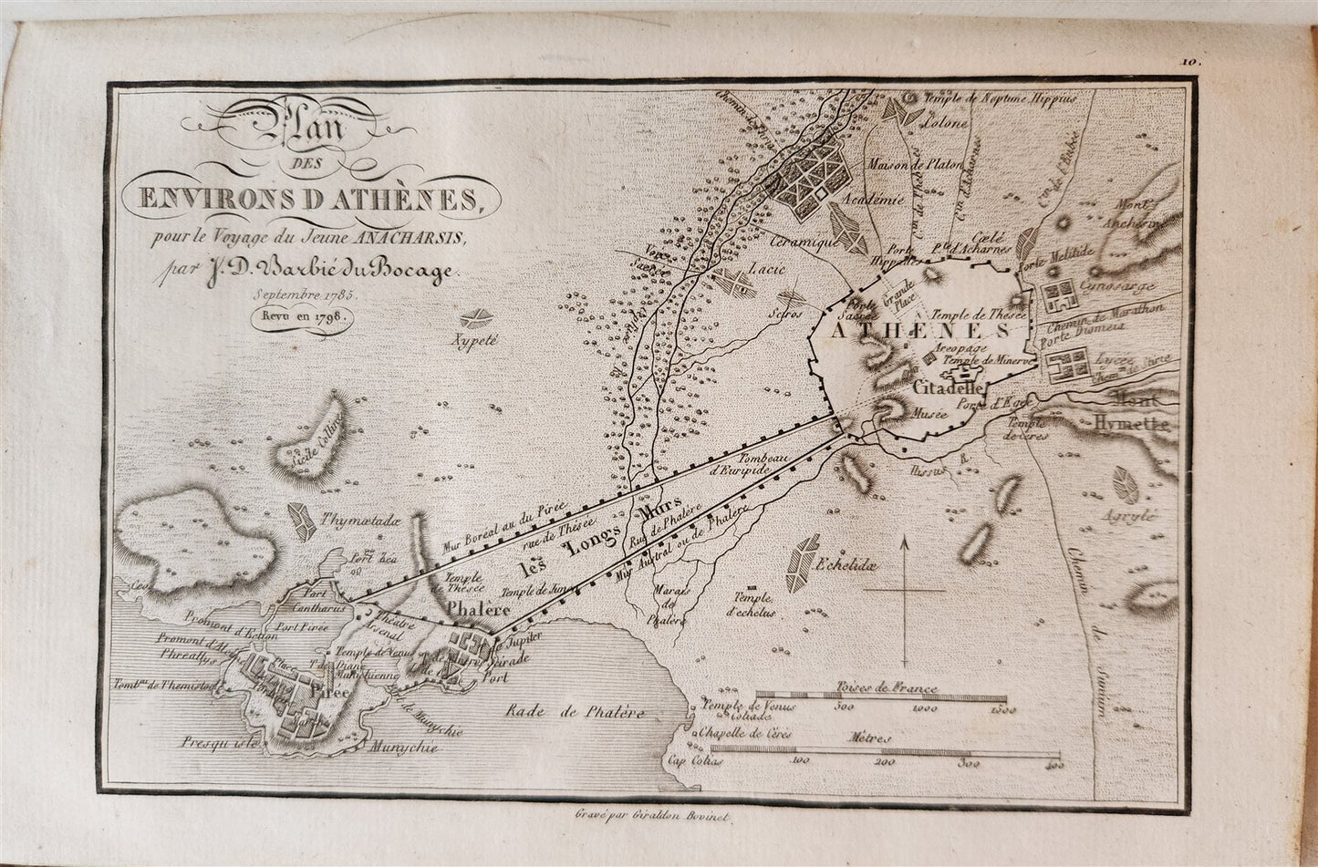 1799-1821 VOYAGE of ANARCHIS of GREECE antique 8 VOLUMES incl. ATLAS ILLUSTRATED