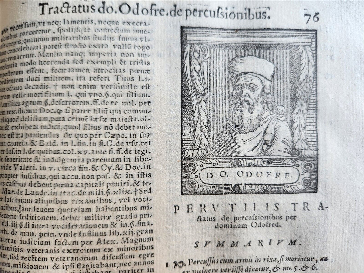1563 ILLUSTRATED LAW BOOK by Giovanni Ziletti antique Vellum binding 16th CENT.